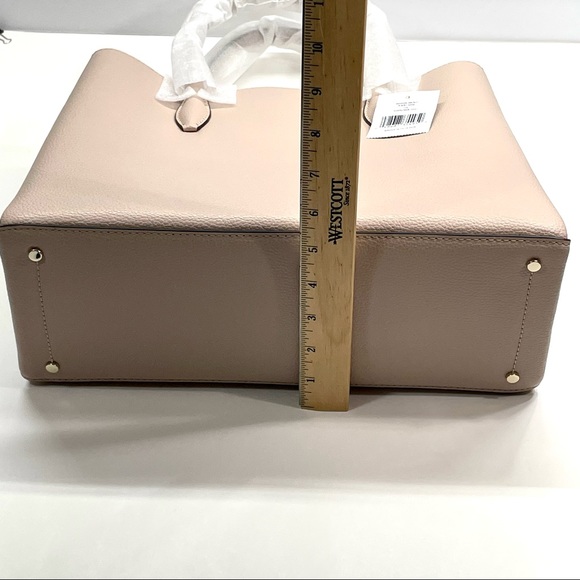 Kate Spade New York Medium Satchel Bag Open Top WKRU5696 EVA WRMBE/BLSH(535) NWT - Picture 12 of 16